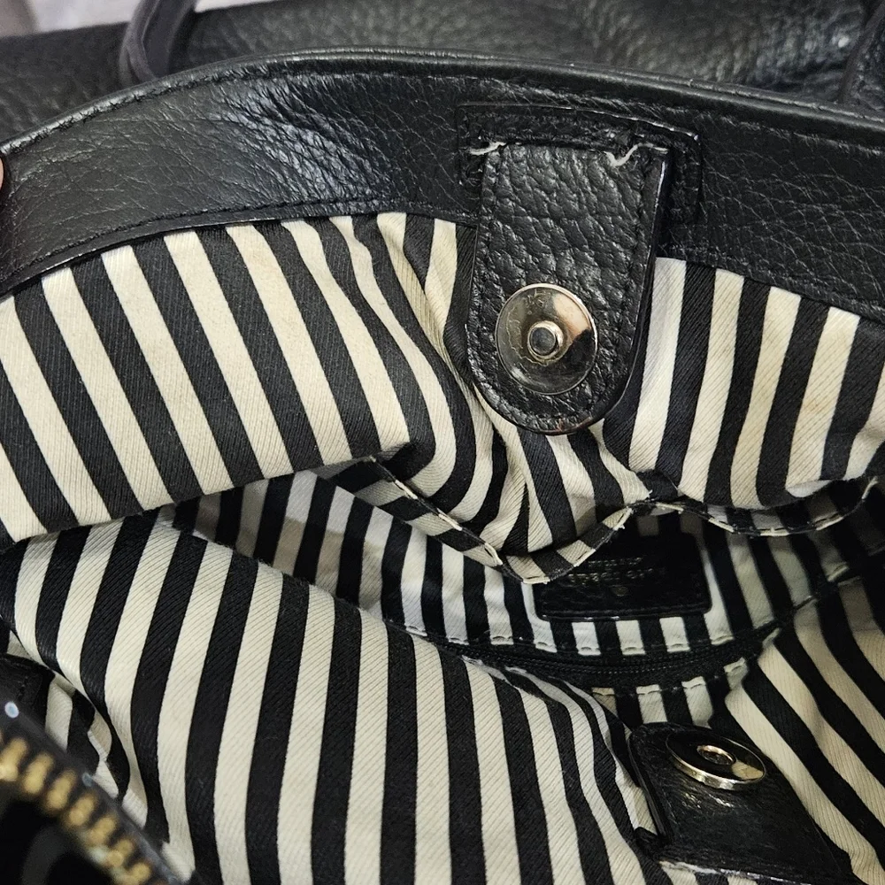 Kate Spade Black Textured Purse